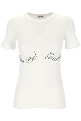 Cotton T-shirt with Jean Paul Gaultier logo JEAN PAUL GAULTIER | 24/30-F-TS082IJ0560100